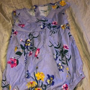 Bubble one piece for baby girl!